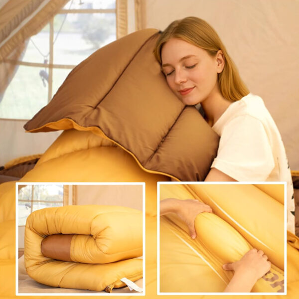 Bisinna Çift Kişilik Uyku Tulumu - Comfort Plus - Görsel 5