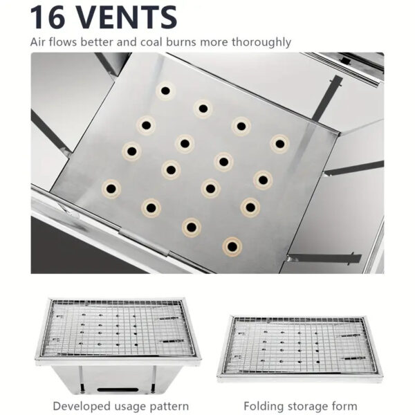 Bisinna IGT Entegre Kamp Masası + BBQ Seti - Görsel 8