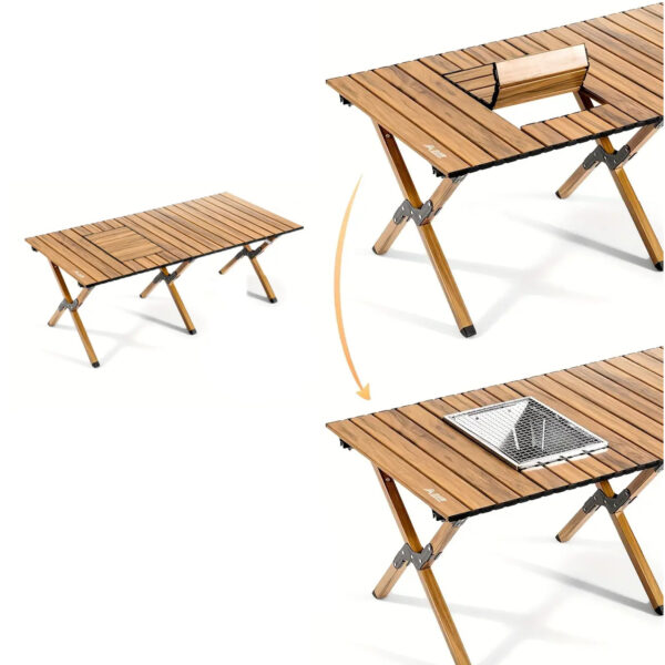 Bisinna IGT Entegre Kamp Masası + BBQ Seti - Görsel 4