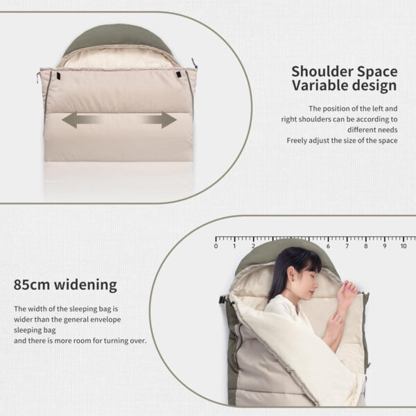 Naturehike Feeder B300 Glamping Uyku Tulumu - Görsel 7