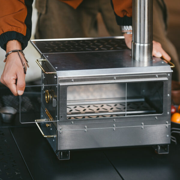 Naturehike Premium Kamp Sobası - Paslanmaz Çelik - Görsel 8