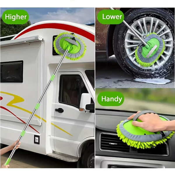 Peakhike Karavan Katlanır Temizleme Fırçası - Büyük Boy - Görsel 3