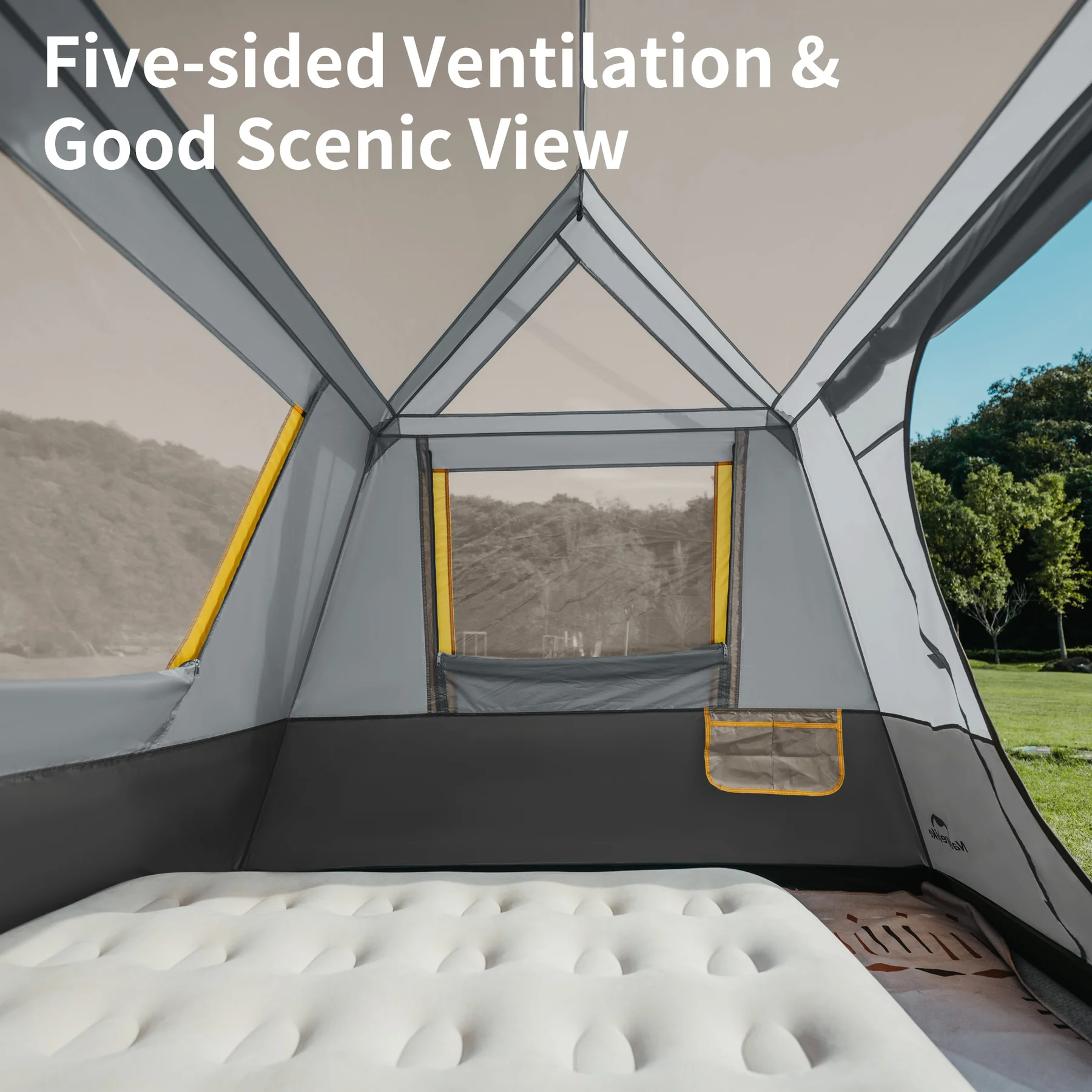 Naturehike Cape 5.2 Otomatik Glamping Çadır - Görsel 6