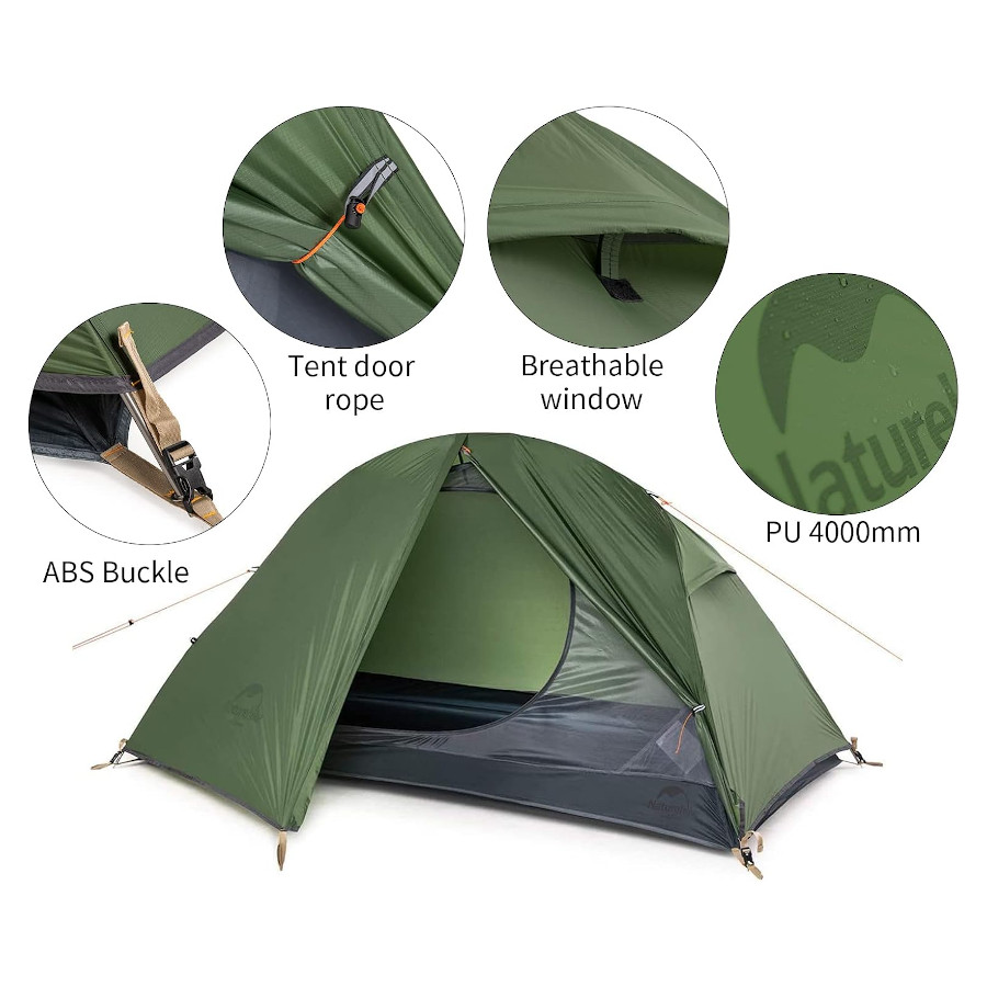 Naturehike Cycling Çadır - Tek Kişilik Ultralight Çadır - Görsel 6