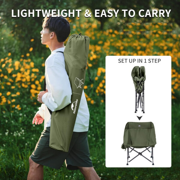 Naturehike Luna Katlanır Kamp Sandalyesi - Görsel 5