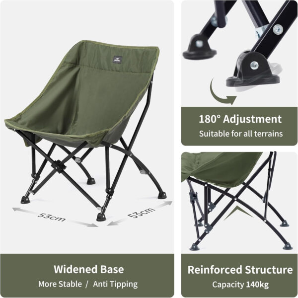 Naturehike Luna Katlanır Kamp Sandalyesi - Görsel 6