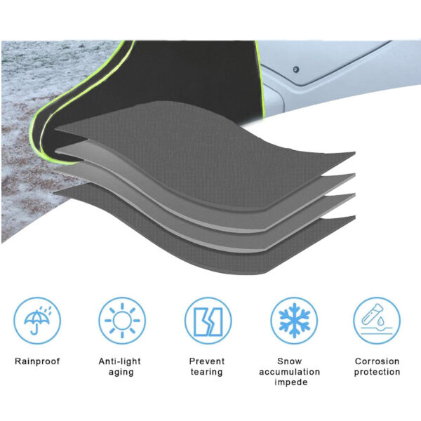 Peakhike Karavan Kaplin/Çeki Oku Koruyucu Örtü Tam Boy - Görsel 6