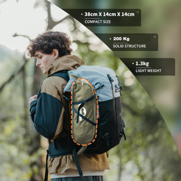 Naturehike Katlanır Kamp Sandalyesi Otomatik Kurulum - Görsel 4