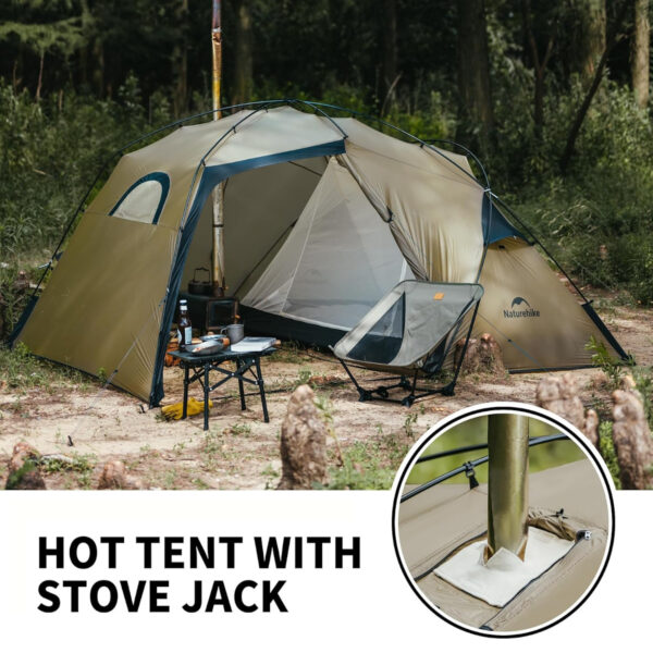 Naturehike Massif Solo 2 Çadır - Glamping Termal Çadır - Görsel 7