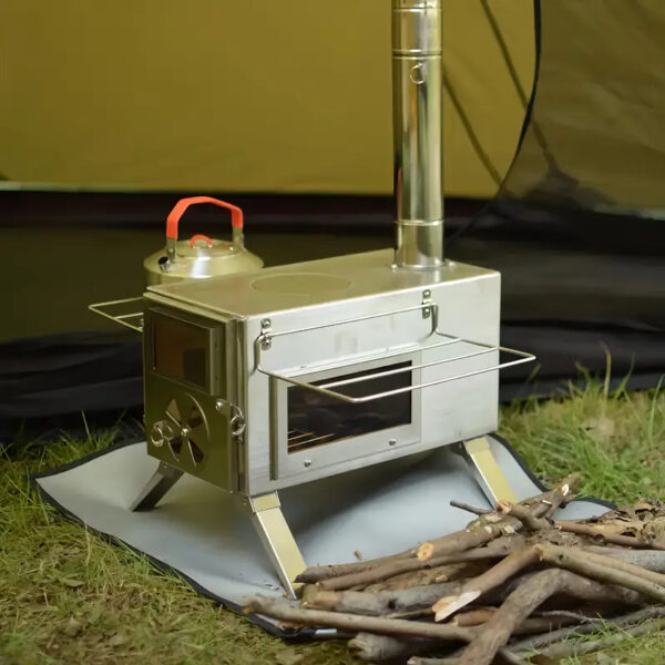 Peakhike Paslanmaz Çelik Çadır Sobası - Full Set - Görsel 2