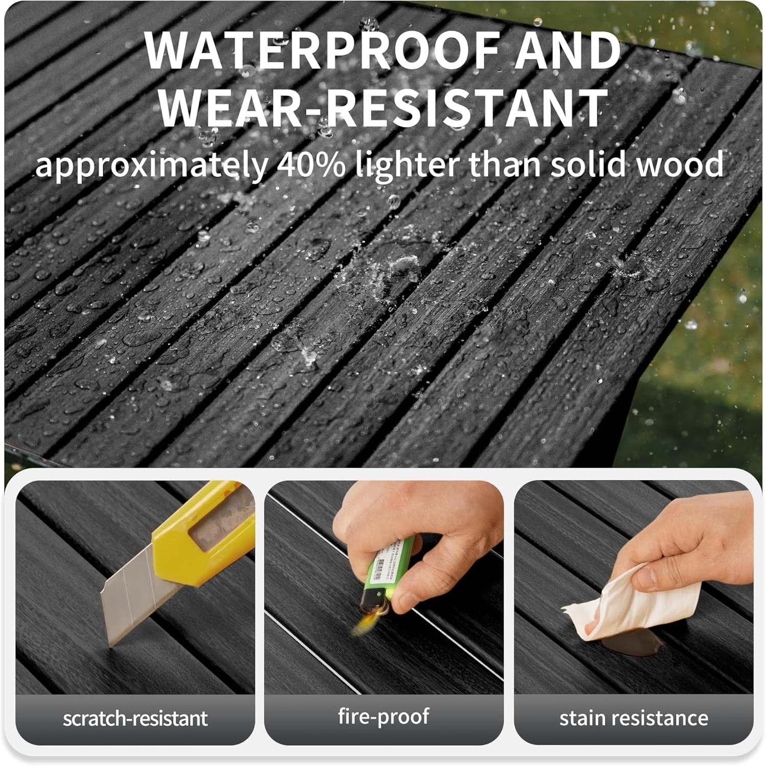 Naturehike Egg Roll Katlanır Kamp Masası Büyük Boy - Görsel 7