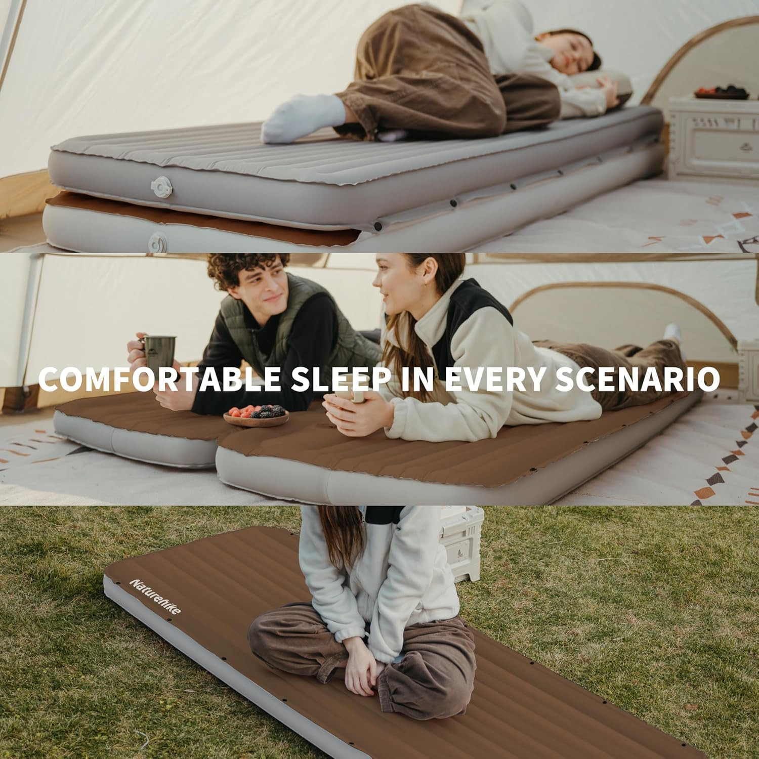 Naturehike Libamboo Tek Kişilik Mat - Super Comfort - Görsel 6