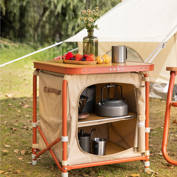 Peakhike Katlanabilir Mini Kamp Mutfak Dolabı - Görsel 2