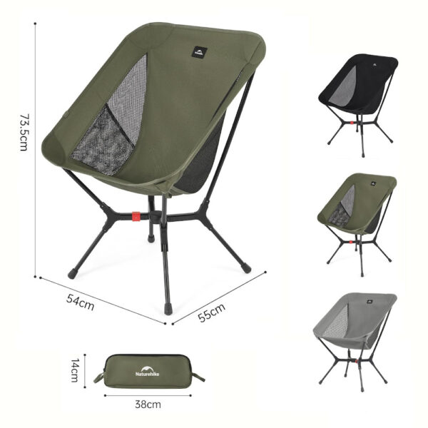 Naturehike Katlanır Kamp Sandalyesi Otomatik Kurulum - Görsel 8