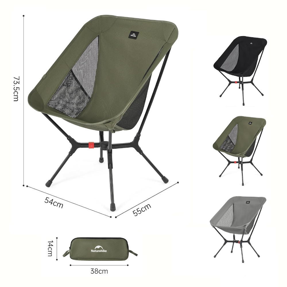 Naturehike Katlanır Kamp Sandalyesi Otomatik Kurulum - Görsel 8