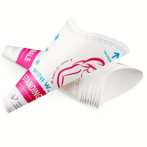 Kadınlar İçin Ayakta Tuvalet Aparatı 10 Adet - Tek Kullanımlık