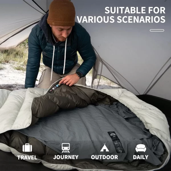 Naturehike Antibakteriyel Uyku Tulumu Astarı - Görsel 4