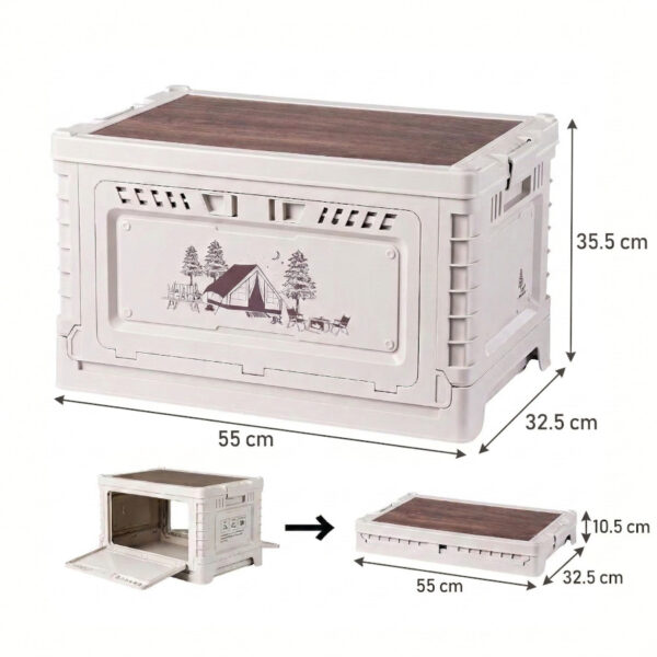 Naturehike Çok Amaçlı Glamping Katlanır Kutu - 50 L - Görsel 8