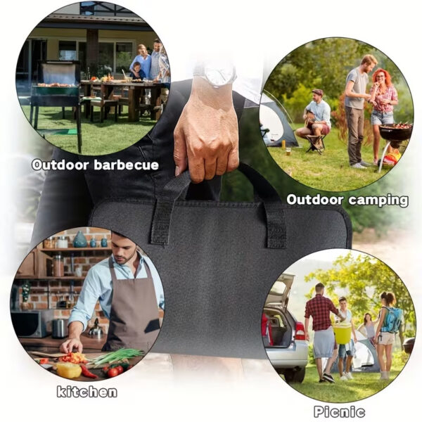 Peakhike Outdoor 5'li Şef Bıçağı Seti - Çantalı - Görsel 4