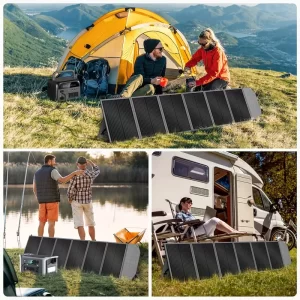 Alternative view of 200W Katlanabilir Taşınabilir A+ Solar Güneş Paneli