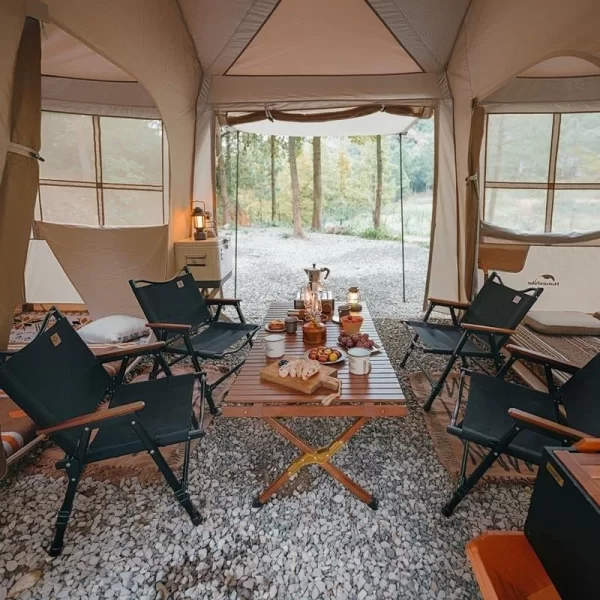 Naturehike Village 17 Glamping Çadır İki Odalı - 4 Mevsim - Görsel 3