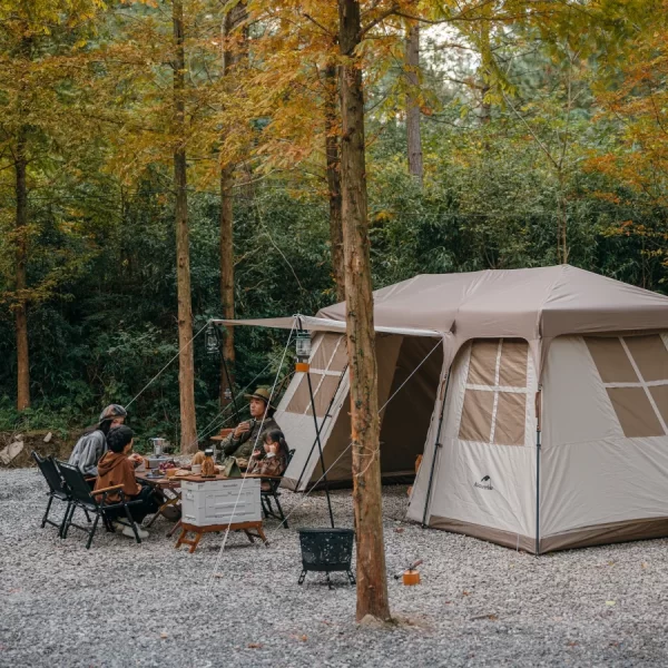 Naturehike Village 17 Glamping Çadır İki Odalı - 4 Mevsim - Görsel 2