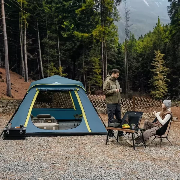 Naturehike Cape 4 Kişilik Otomatik Glamping Çadır - Görsel 3