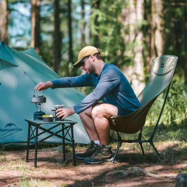 Naturehike Katlanır Kamp Sandalyesi Otomatik Kurulum - Görsel 5